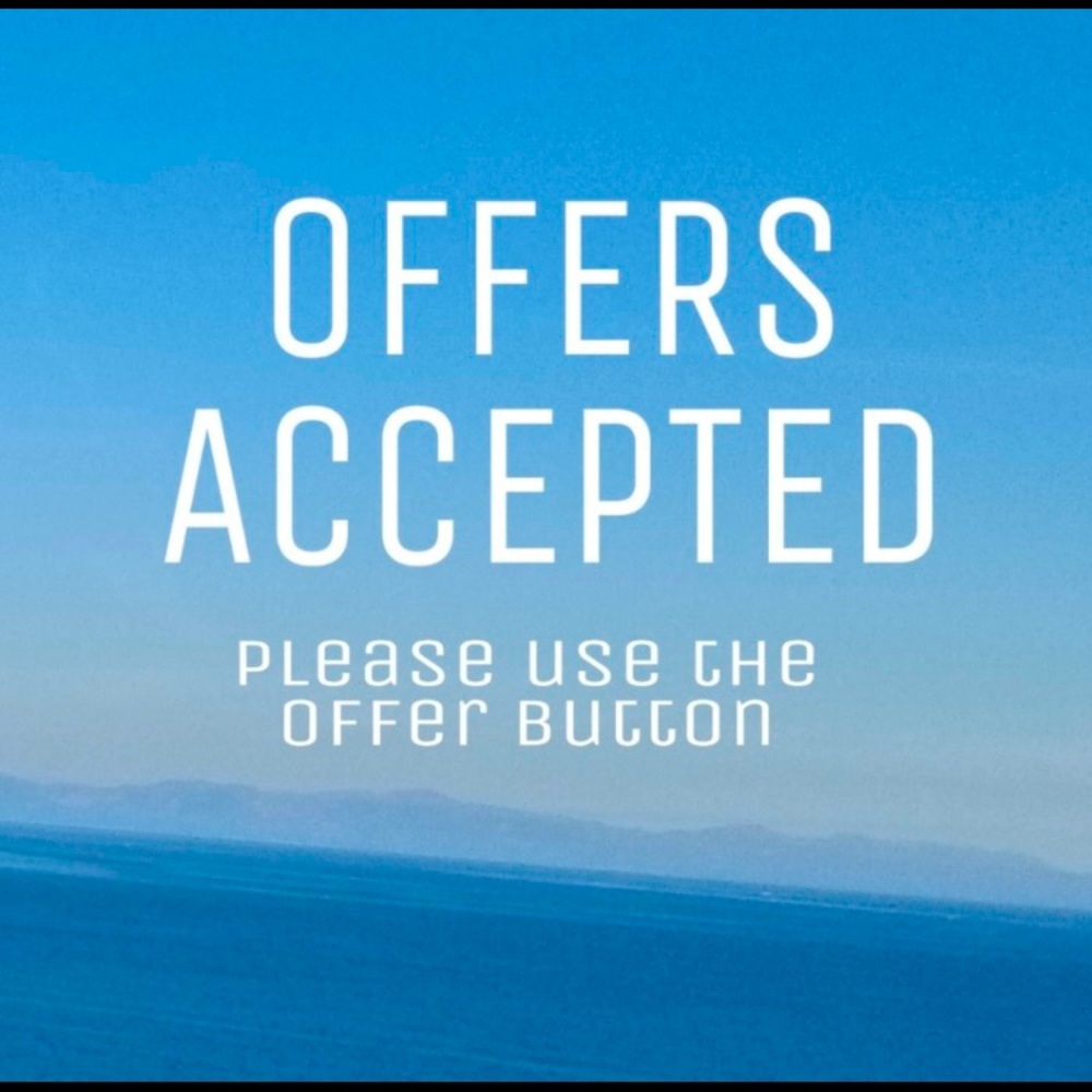 Offers welcome!